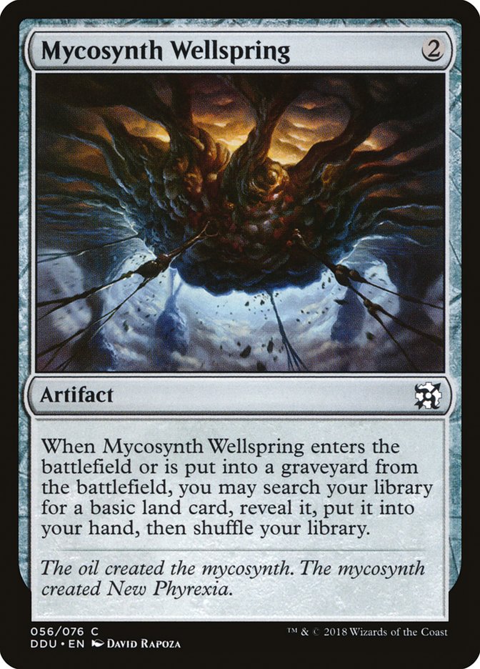 Mycosynth Wellspring [Duel Decks: Elves vs. Inventors] Magic: The Gathering