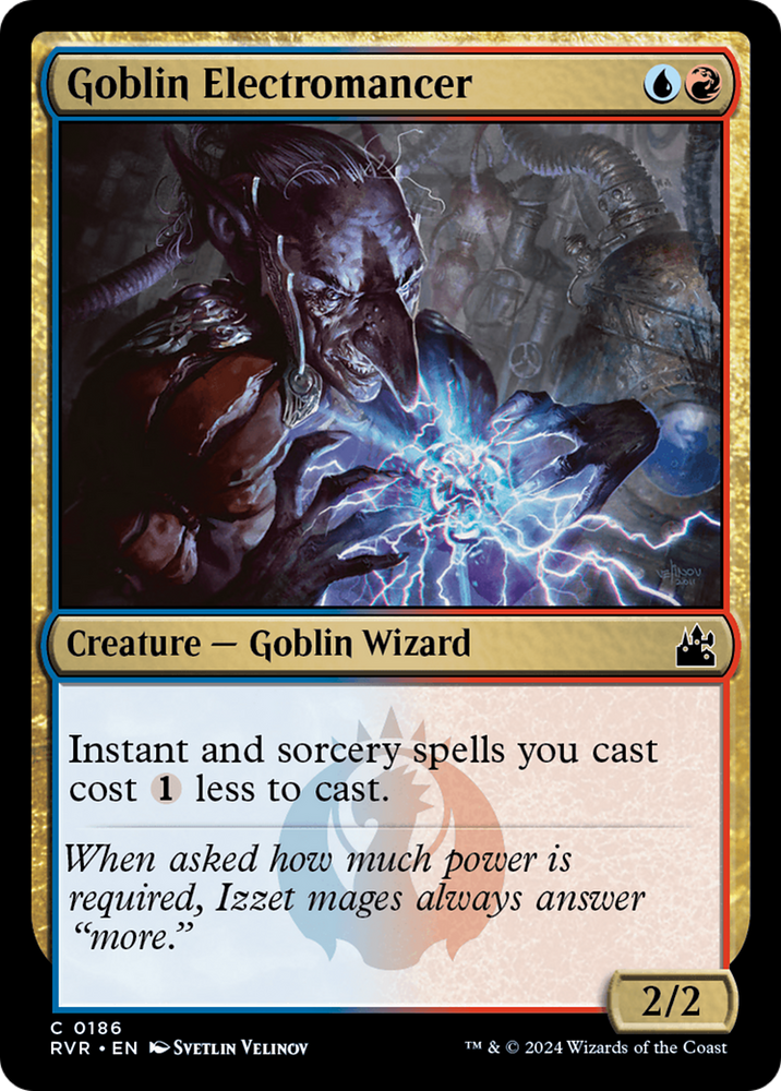 Goblin Electromancer [Ravnica Remastered] Magic: The Gathering