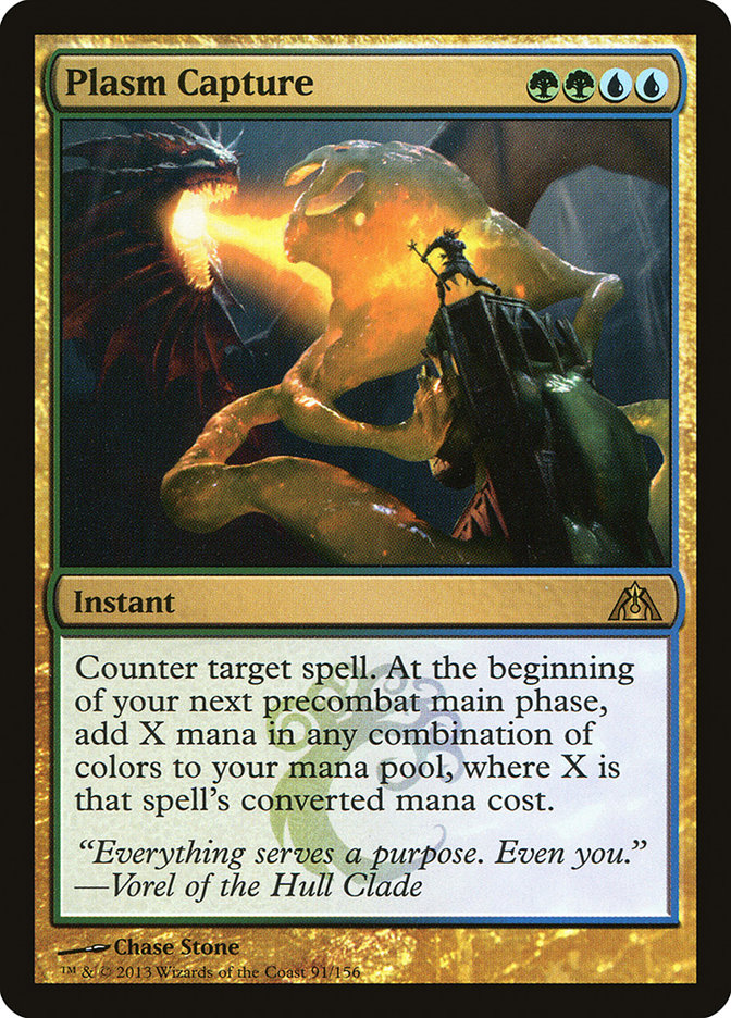 Plasm Capture [Dragon's Maze] Magic: The Gathering