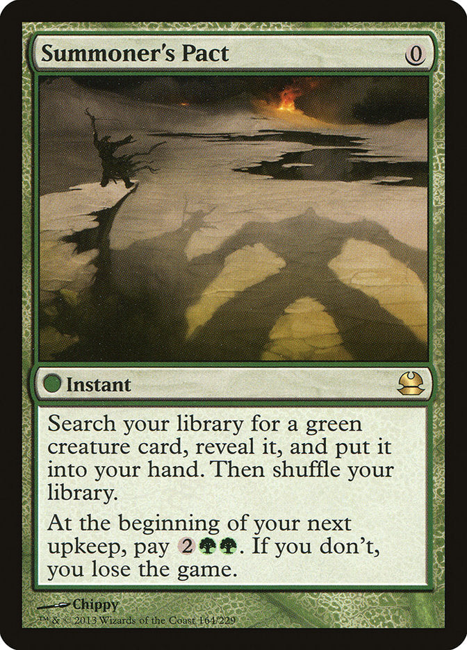 Summoner's Pact [Modern Masters] Magic: The Gathering