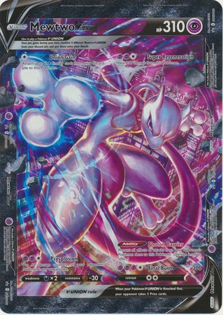 Mewtwo V-Union (Jumbo Card) [Sword & Shield: Black Star Promos] Pokémon