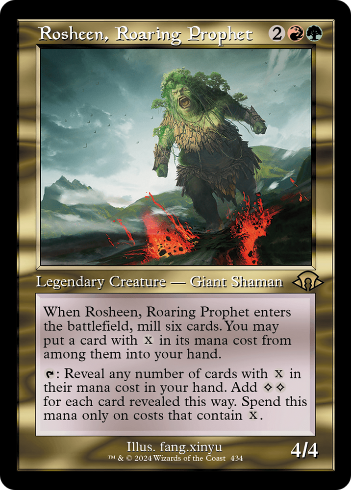 Rosheen, Roaring Prophet (Retro) [Modern Horizons 3] Magic: The Gathering