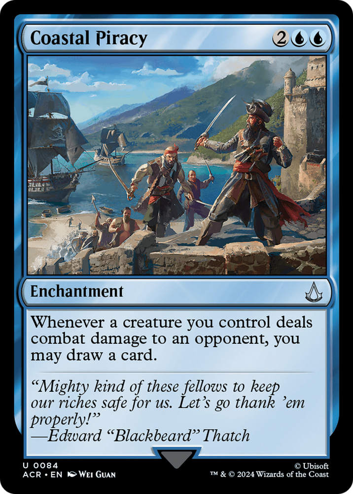 Coastal Piracy [Assassin's Creed] Magic: The Gathering
