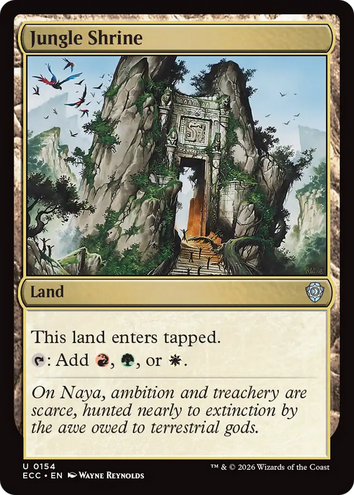 Jungle Shrine [Lorwyn Eclipsed Commander] Magic: The Gathering
