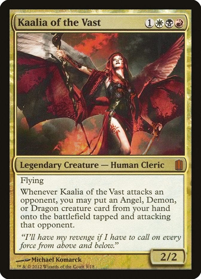 Kaalia of the Vast [Commander's Arsenal] Magic: The Gathering