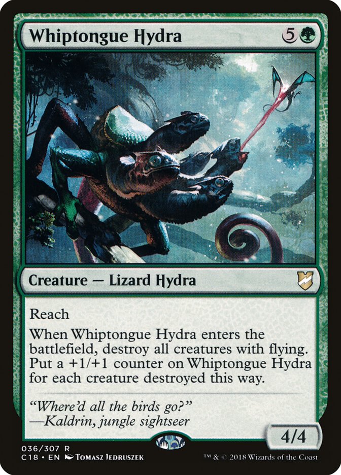 Whiptongue Hydra [Commander 2018] Magic: The Gathering