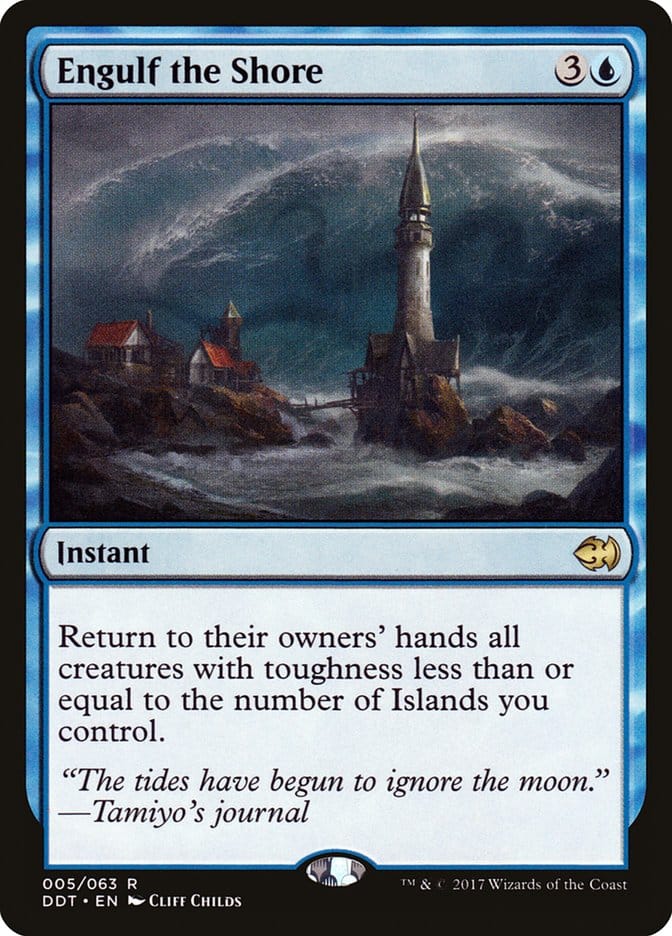 Engulf the Shore [Duel Decks: Merfolk vs. Goblins] Magic: The Gathering