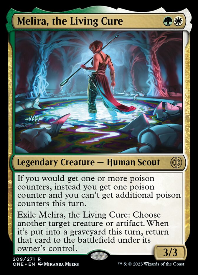 Melira, the Living Cure [Phyrexia: All Will Be One] Magic: The Gathering