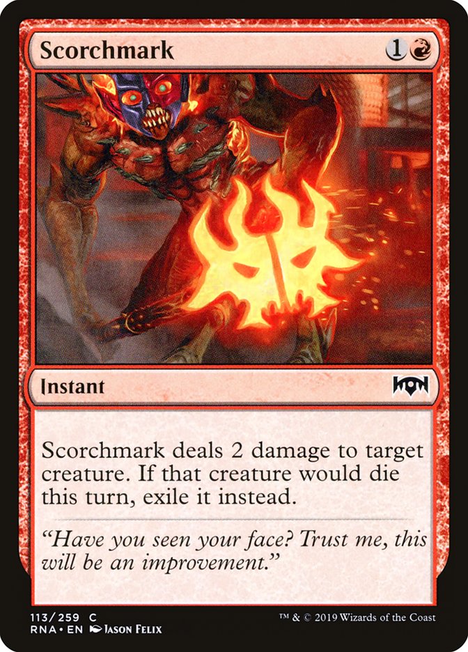 Scorchmark [Ravnica Allegiance] Magic: The Gathering