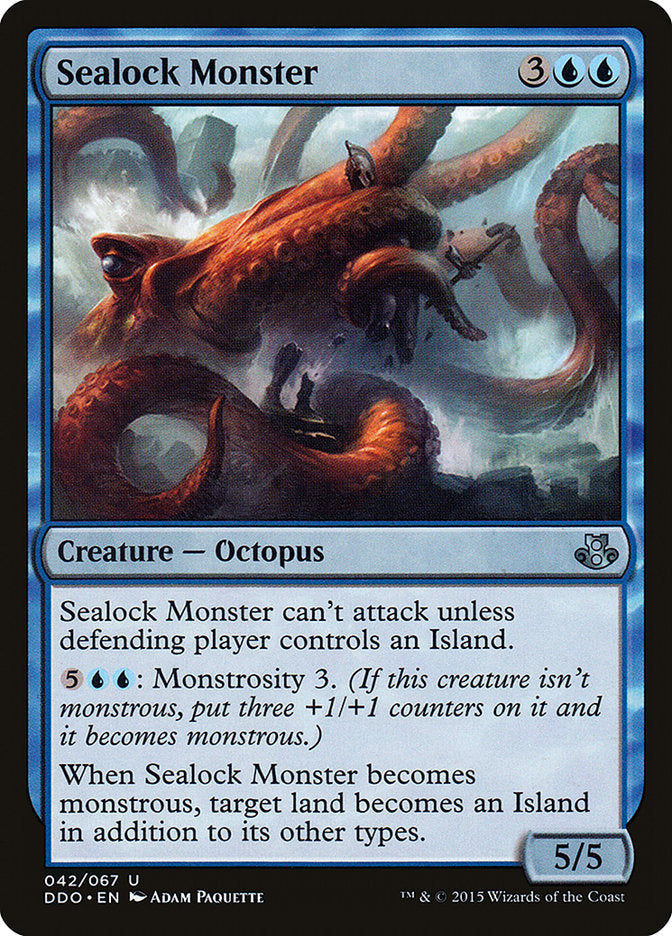 Sealock Monster [Duel Decks: Elspeth vs. Kiora] Magic: The Gathering
