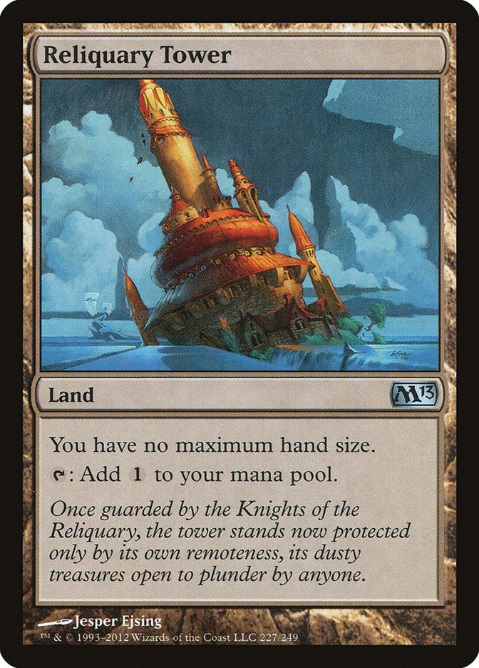 Reliquary Tower [Magic 2013] Magic: The Gathering