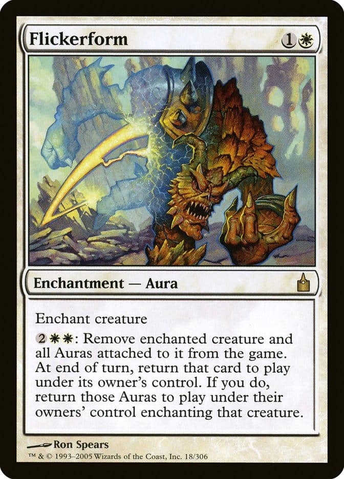 Flickerform [Ravnica: City of Guilds] Magic: The Gathering