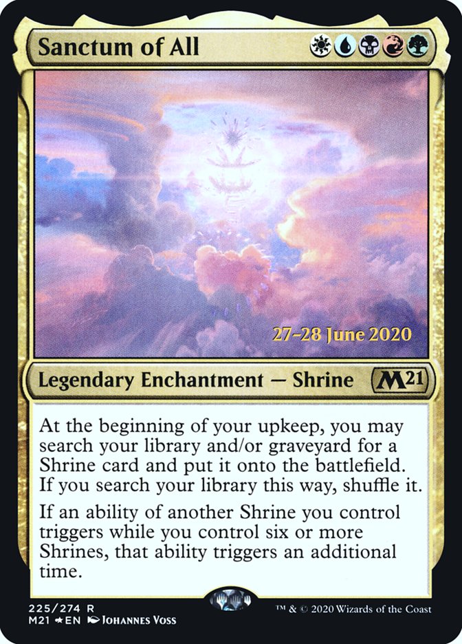 Sanctum of All [Core Set 2021 Prerelease Promos] Magic: The Gathering