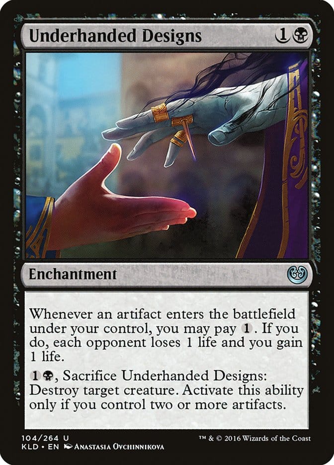Underhanded Designs [Kaladesh] Magic: The Gathering