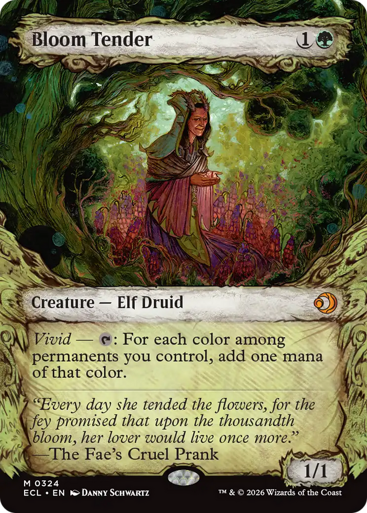 Bloom Tender (0324) (Showcase) [Lorwyn Eclipsed] Magic: The Gathering