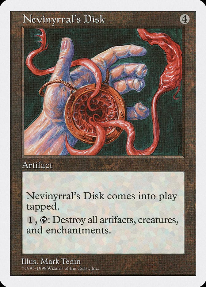 Nevinyrral's Disk [Anthologies] Magic: The Gathering