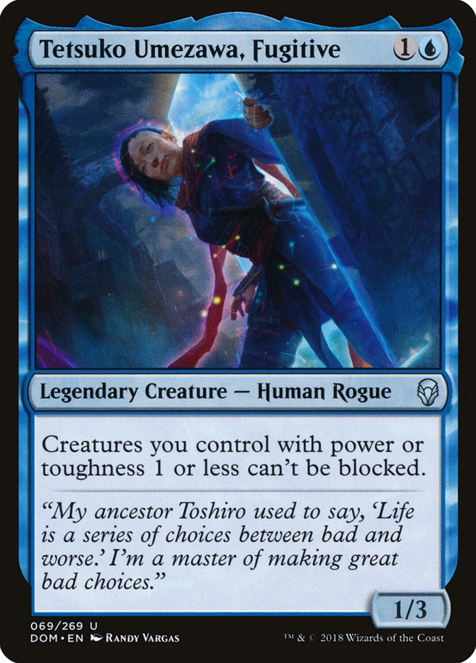 Tetsuko Umezawa, Fugitive [Dominaria] Magic: The Gathering