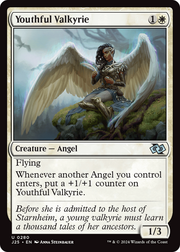 Youthful Valkyrie [Foundations Jumpstart] Magic: The Gathering