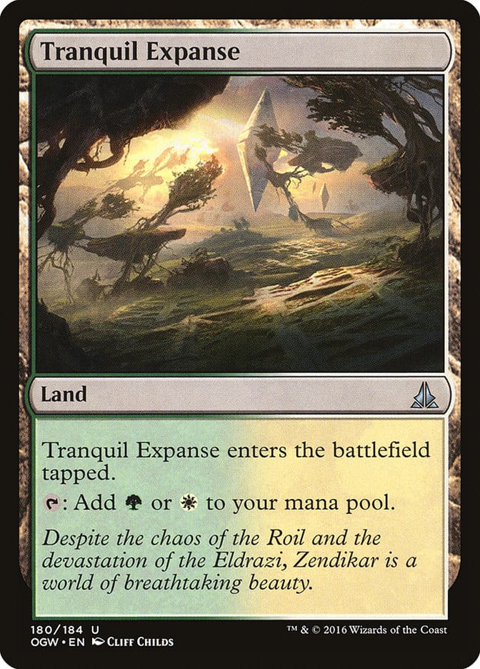 Tranquil Expanse [Oath of the Gatewatch] Magic: The Gathering