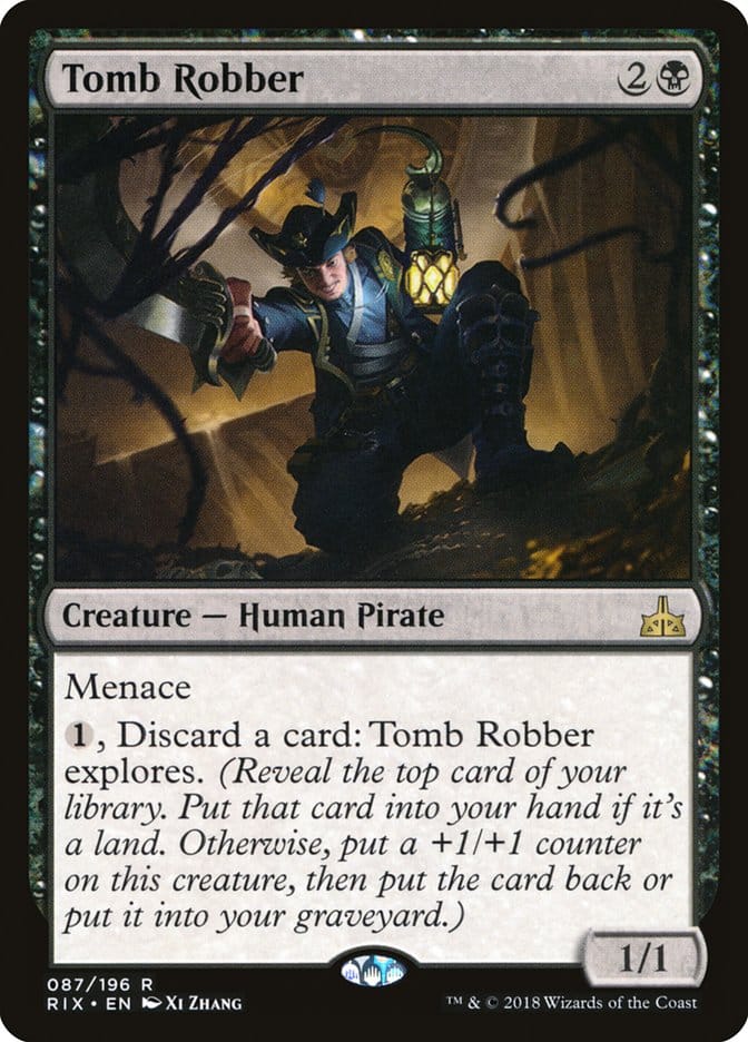Tomb Robber [Rivals of Ixalan] Magic: The Gathering