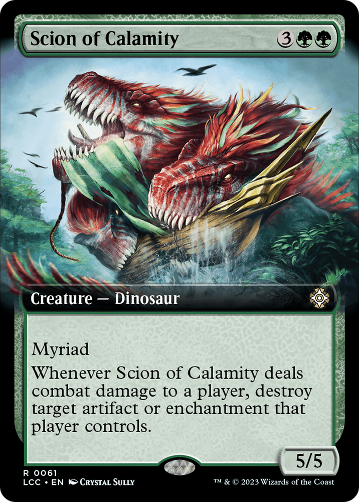 Scion of Calamity (Extended Art) [The Lost Caverns of Ixalan Commander] Magic: The Gathering