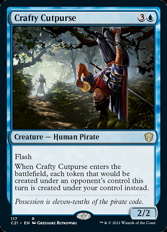 Crafty Cutpurse [Commander 2021] Magic: The Gathering