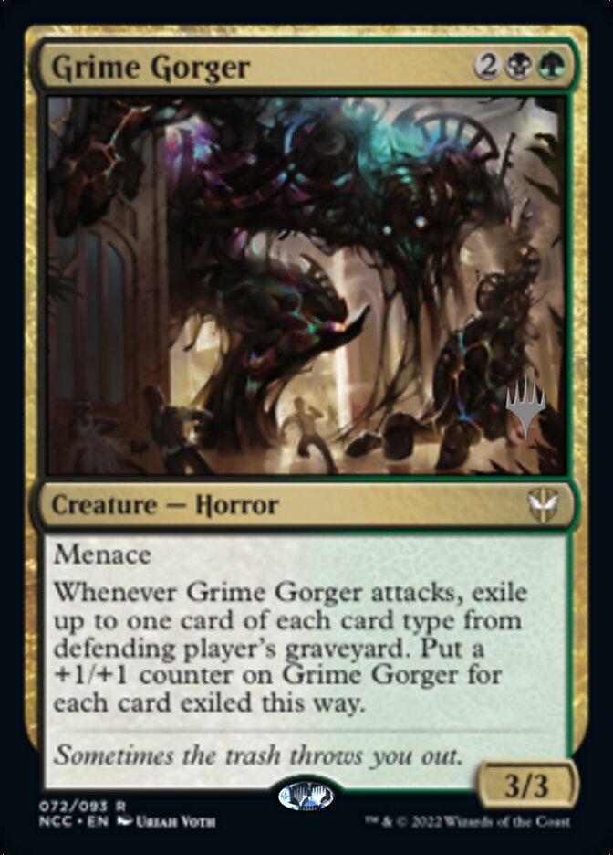 Grime Gorger (Promo Pack) [Streets of New Capenna Commander Promos] Magic: The Gathering