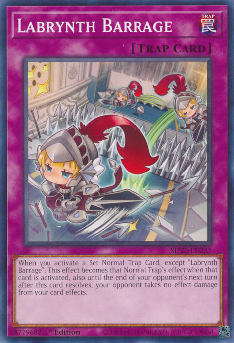 Labrynth Barrage [MP23-EN237] Common - Yugioh Cards For Your TCG Needs!