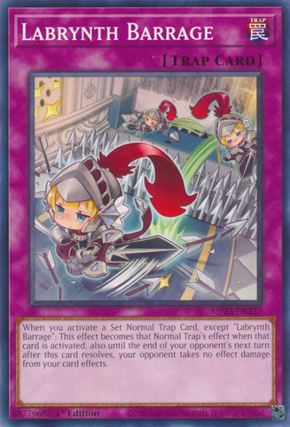 Labrynth Barrage [MP23-EN237] Common - Yugioh Cards For Your TCG Needs!