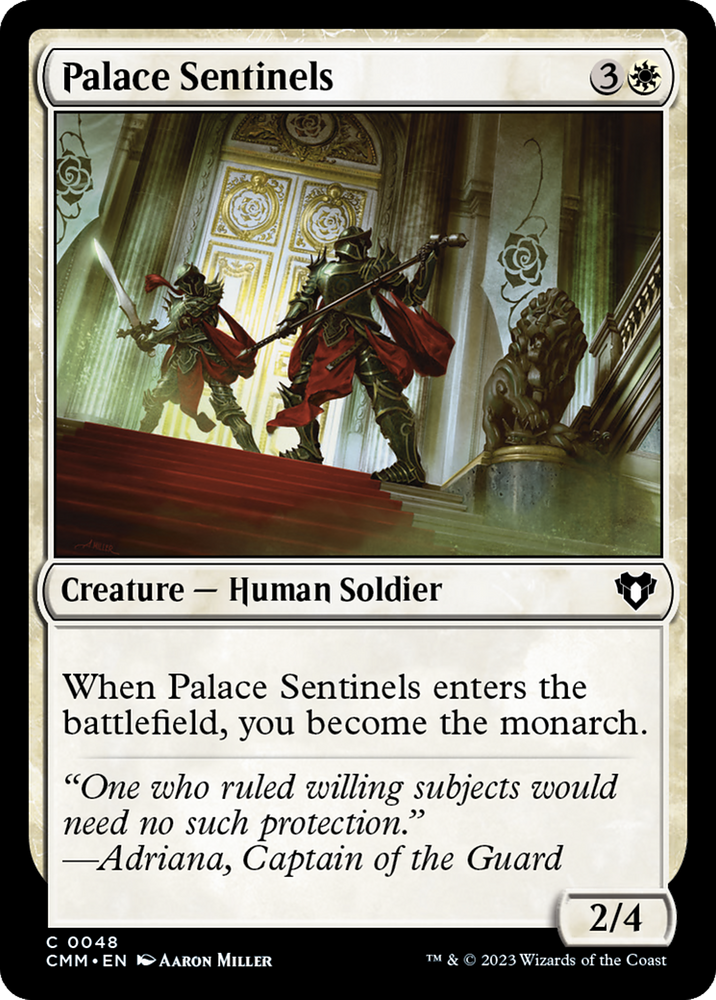 Palace Sentinels [Commander Masters] Magic: The Gathering