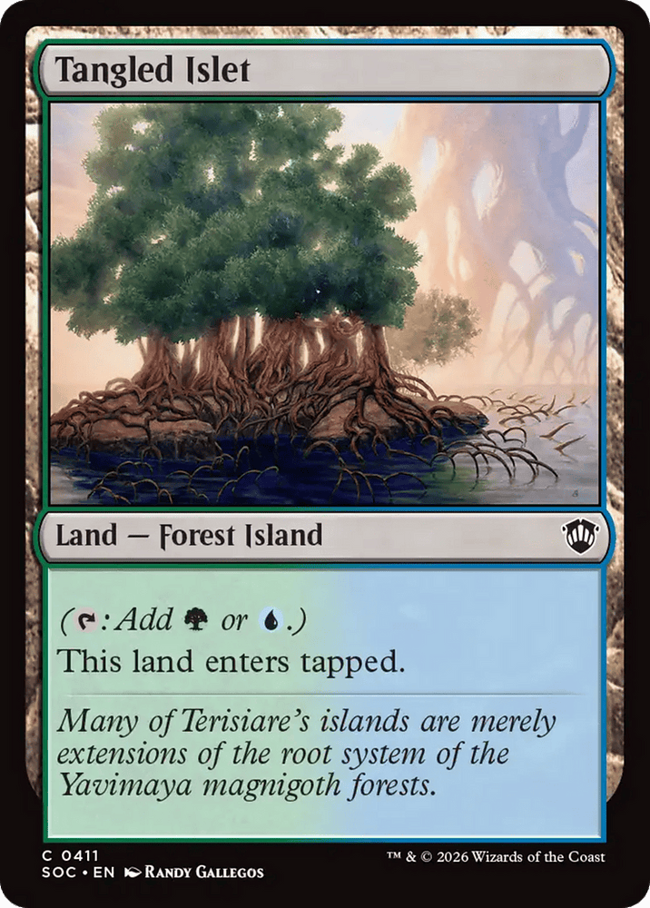 Tangled Islet [Secrets of Strixhaven Commander]