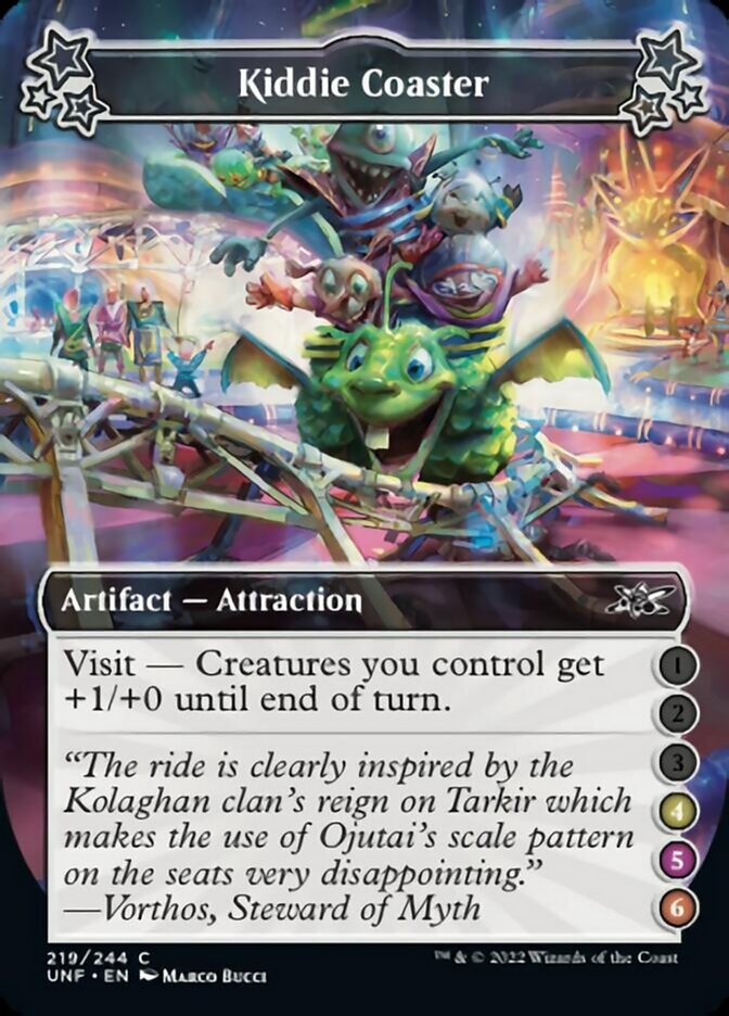 Kiddie Coaster (4-5-6) [Unfinity] Magic: The Gathering