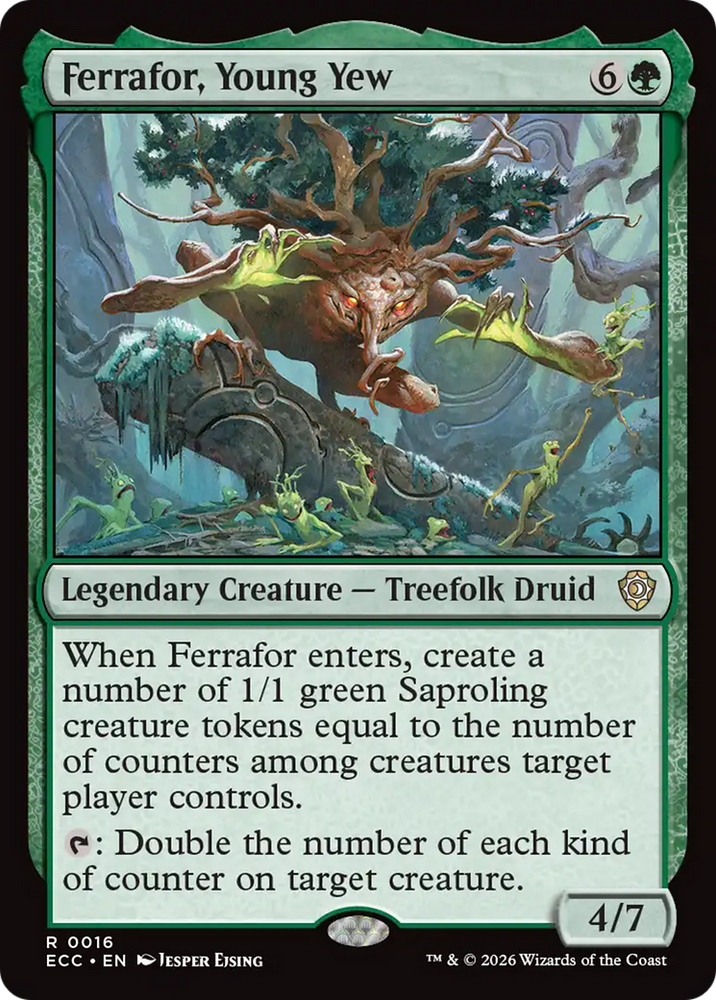 Ferrafor, Young Yew [Lorwyn Eclipsed Commander] Magic: The Gathering