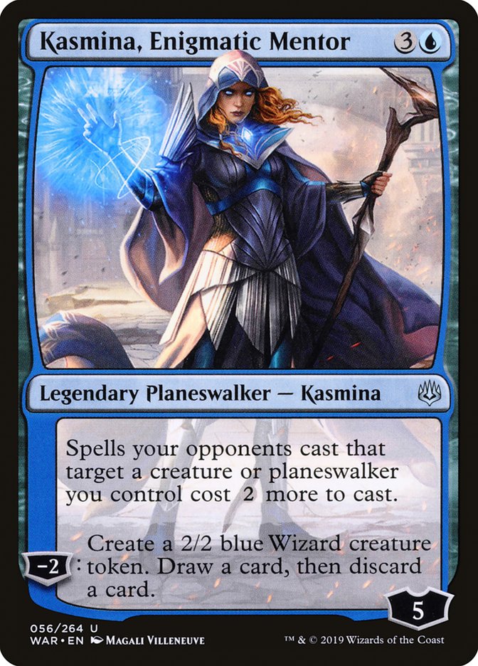 Kasmina, Enigmatic Mentor [War of the Spark] Magic: The Gathering