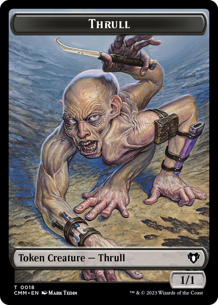 Thrull Token [Commander Masters Tokens] Magic: The Gathering