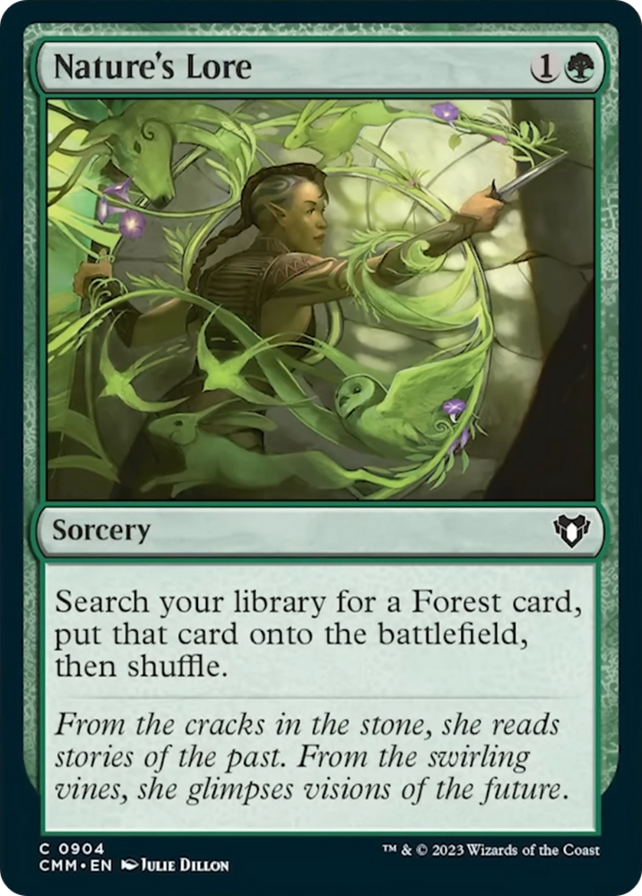 Nature's Lore [Commander Masters] Magic: The Gathering