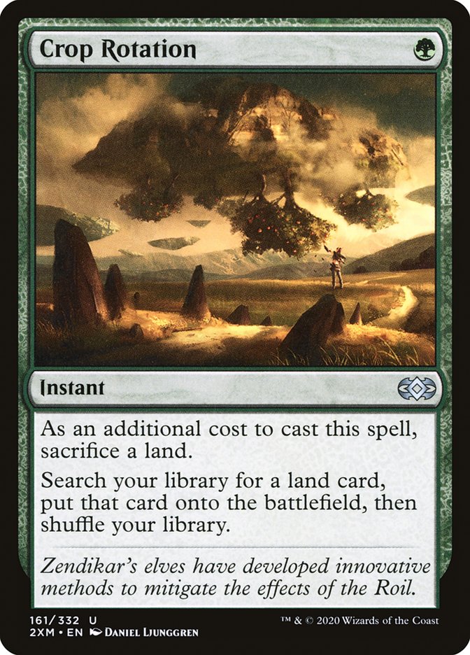 Crop Rotation [Double Masters] Magic: The Gathering
