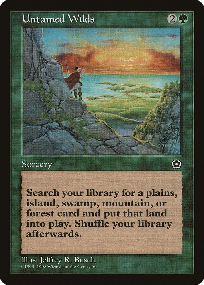 Untamed Wilds [Portal Second Age] Magic: The Gathering