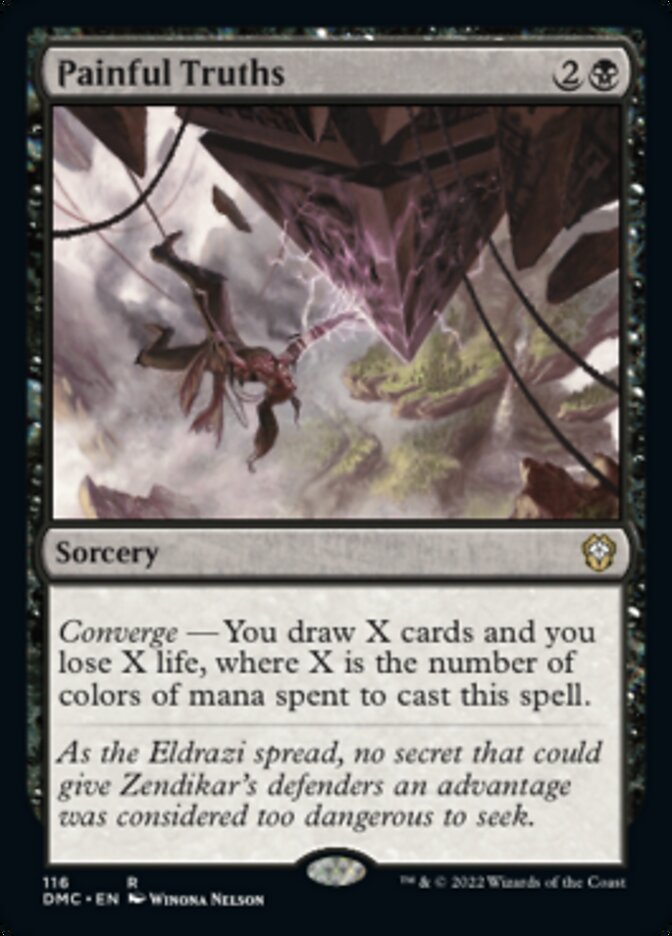 Painful Truths [Dominaria United Commander] Magic: The Gathering