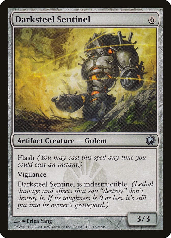 Darksteel Sentinel [Scars of Mirrodin] Magic: The Gathering