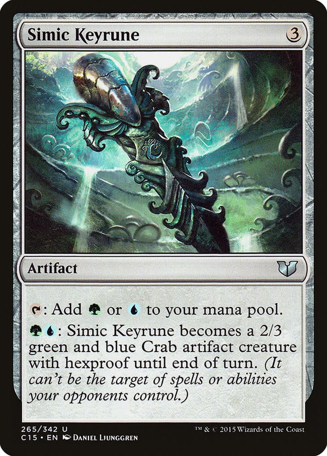 Simic Keyrune [Commander 2015] Magic: The Gathering