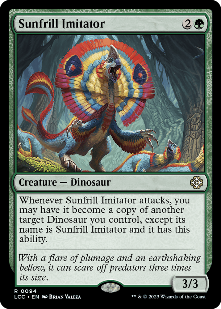 Sunfrill Imitator [The Lost Caverns of Ixalan Commander] Magic: The Gathering