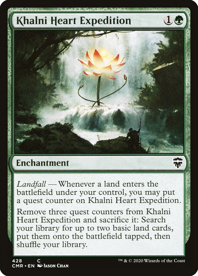 Khalni Heart Expedition [Commander Legends] Magic: The Gathering