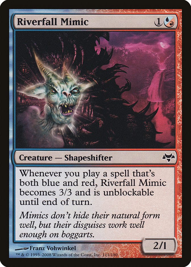 Riverfall Mimic [Eventide] Magic: The Gathering