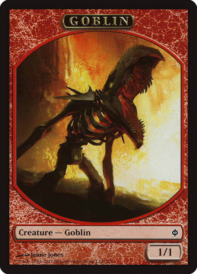 Goblin Token [New Phyrexia Tokens] Magic: The Gathering