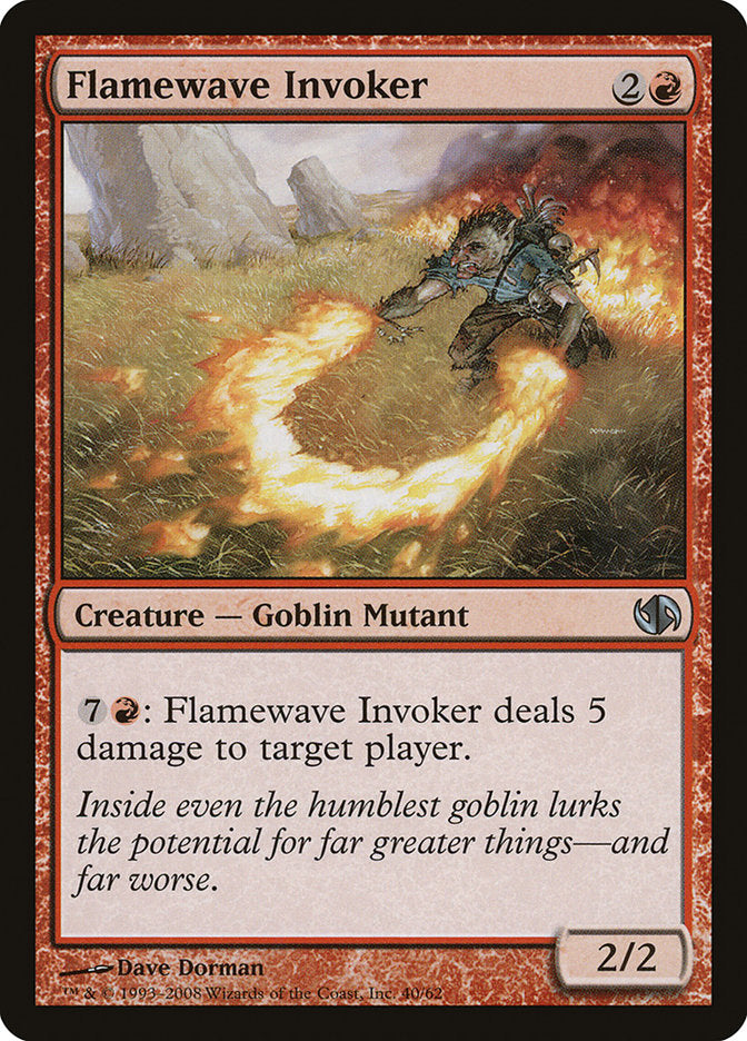 Flamewave Invoker [Duel Decks: Jace vs. Chandra] Magic: The Gathering