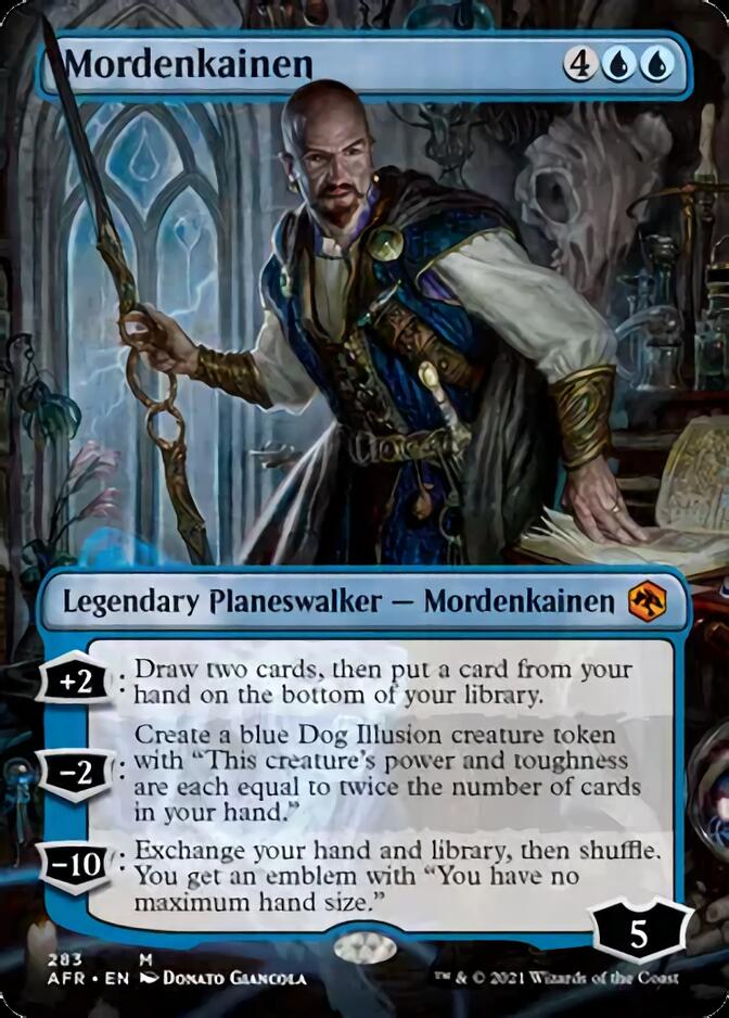 Mordenkainen (Borderless) [Dungeons & Dragons: Adventures in the Forgotten Realms] Magic: The Gathering