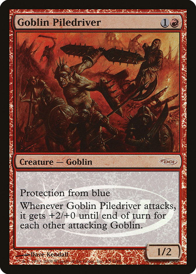 Goblin Piledriver [Judge Gift Cards 2008] Magic: The Gathering