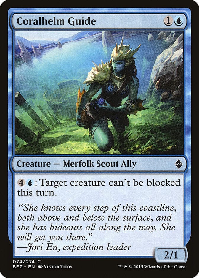 Coralhelm Guide [Battle for Zendikar] Magic: The Gathering