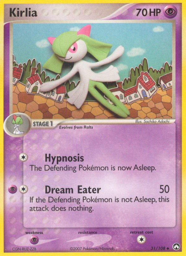 Kirlia (31/108) [EX: Power Keepers] Pokémon
